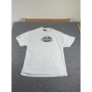 Vintage Corona Beer Men’s Graphic T Shirt Size 2XL Y2K